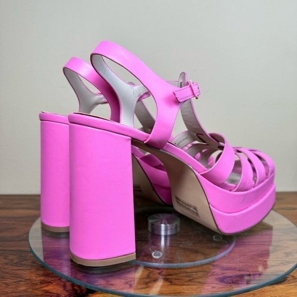 NEW BP. Amaya Fisherman Platform Sandal - Pink Punch - size 9.5 - Picture 8 of 15